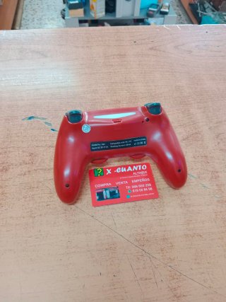 MANDO PS4 P47 COMPATIBLE INALÁMBRICO ROJO