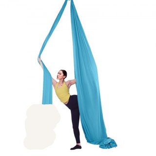 Hamaca y Columpio de Yoga Aéreo, 5.5 Yardas, Kit de Inicio de Yoga Aéreo con Tela de Nylon de 100gsm, Hardware de Rigging Completo y Guía de Configuración Fácil, Vuelo Antigravedad para Todos los ...