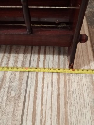 Portariviste vintage legno anni '50/'60