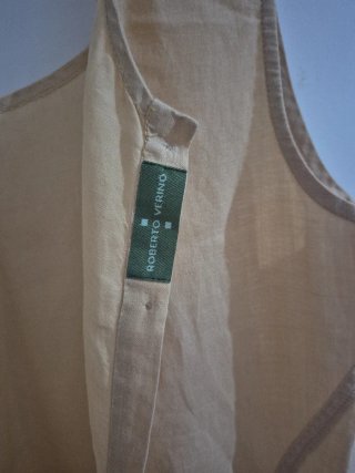 Vestido de verano beige