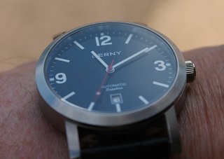 Reloj Berny Automático AM038M Negro/Plata