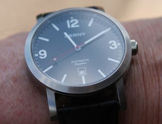 Reloj Berny Automático AM038M Negro/Plata