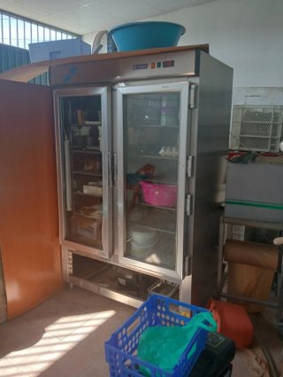 Congelatore verticale in acciaio inossidabile