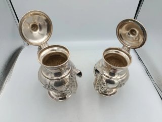 JUEGO DE CAFÉ EN ALPACA
