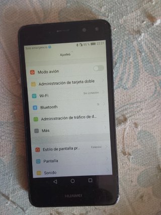 Móvil Huawei Negro