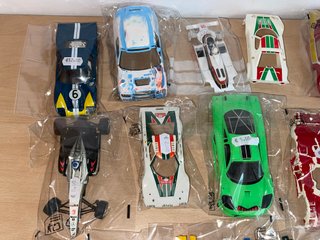 Scalextric LOTE 29 Carrocerías Chasis exin fly scx