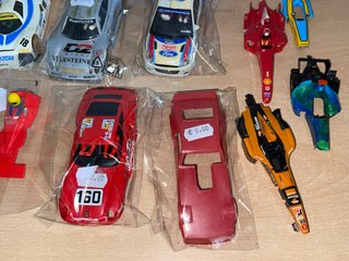 Scalextric LOTE 29 Carrocerías Chasis exin fly scx