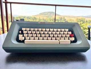 Olivetti Studio 46 Máquina de Escribir Azul