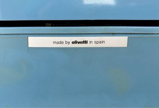 Olivetti Studio 46 Máquina de Escribir Azul