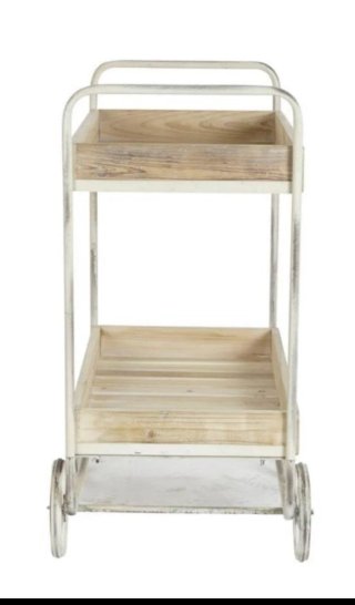 Camarera de madera y metal. Nueva