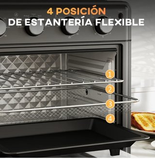 Horno Eléctrico Sobremesa 30L