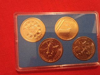 Juego 4 Monedas Dólar American Innovation