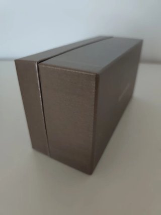 Scatola Bulgari Beige Dorata Nuova