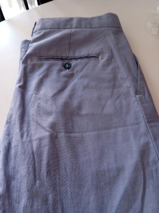 Pantalón chico talla 36 azul de blusas ,fiestas