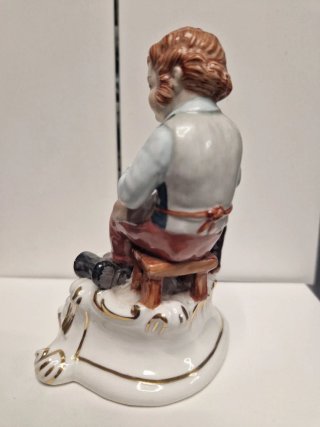 Figura zapatero porcelana