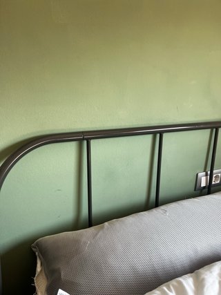 Estructura de cama de matrimonio
