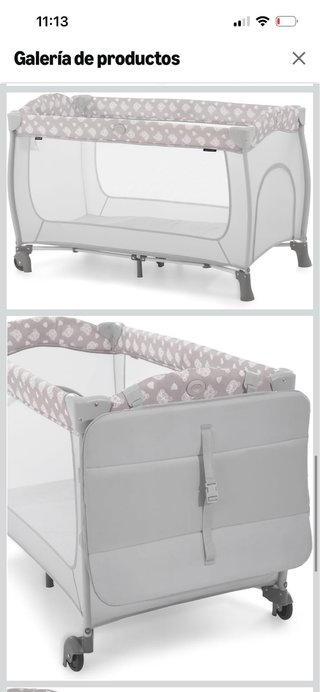 Cuna de viaje Hauck Sleep NPlay + colchón plegable