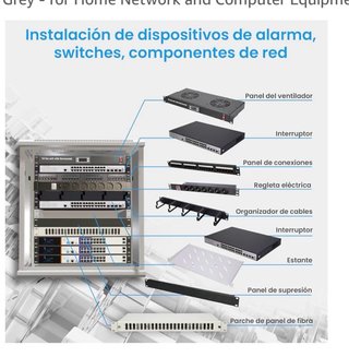 Armario Rack Extralink 19” 12U