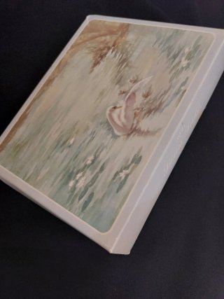 Estuche de jabones antiguos con forma de pato
