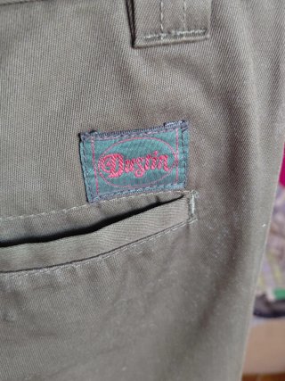 Pantalón de vestir caballero verde oliva 42-76
