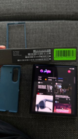 Samsung Galaxy Z Fold 7 Blue