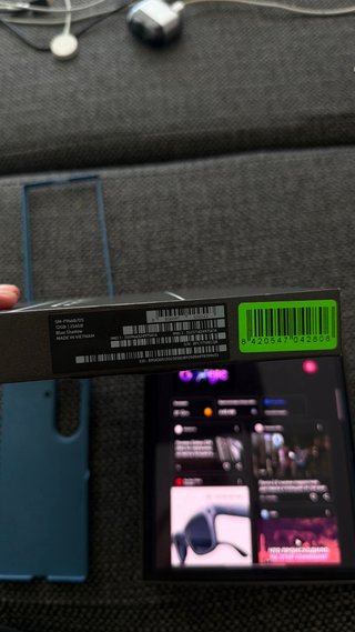 Samsung Galaxy Z Fold 7 Blue