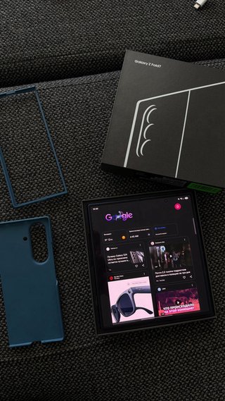 Samsung Galaxy Z Fold 7 Blue