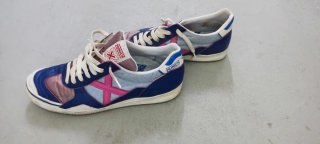 Zapatillas Munich Talla 42 Azul/Rosa