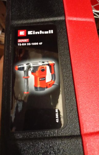Taladro percutor Einhell TE-RH 32-1600 4F Averiado
