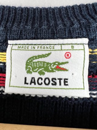 Jersey Lacoste Vintage Multicolor