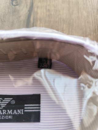 Camisa Giorgio Armani Morada