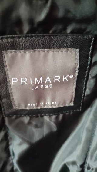 Chaqueta efecto piel Primark Talla L