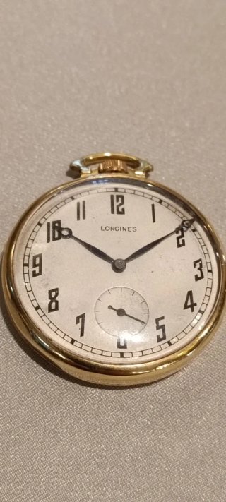 Reloj de Bolsillo Oro Longines