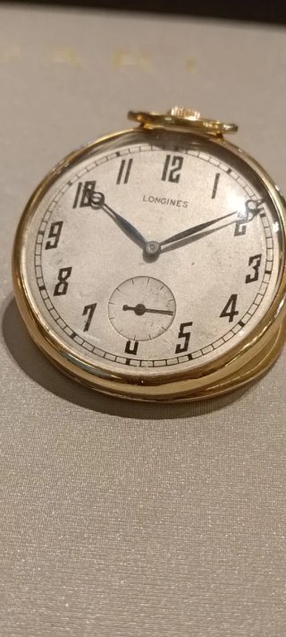 Reloj de Bolsillo Oro Longines