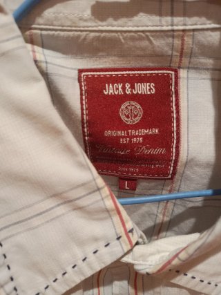 Camisa Jack & Jones Manga Corta Talla L.