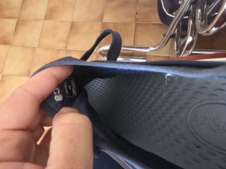 Crocs M10 Azul/Cinza Tamanho 43