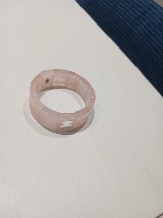 Pulsera Tous Rosa y Plata