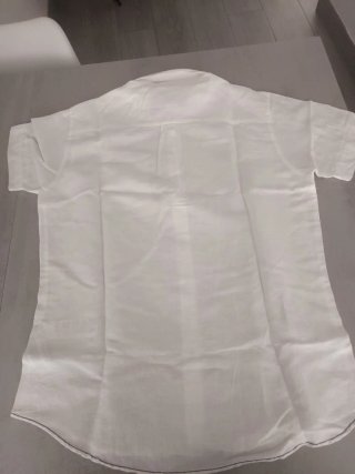 Camisa blanca manga corta Talla M