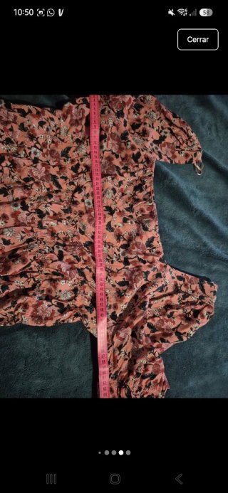Blusa Monsoon floral talla única