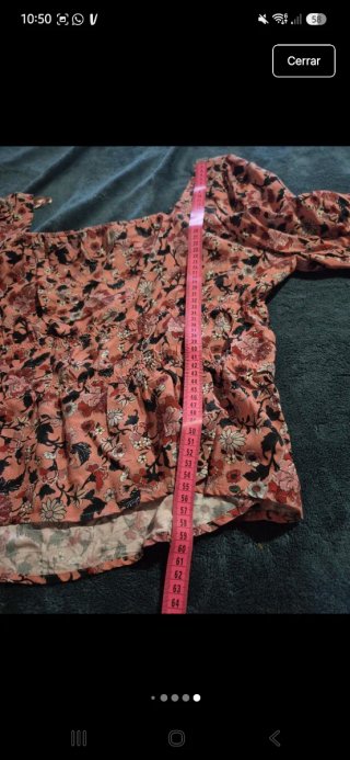 Blusa Monsoon floral talla única