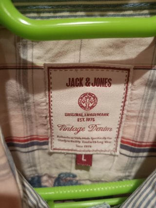 Camisa Jack & Jones manga corta Talla L.