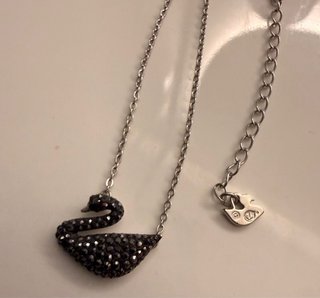 Pendientes Cisne Negro Swarovski Originales