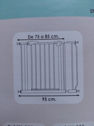 2 Barreras de seguridad para niños OLMITOS.