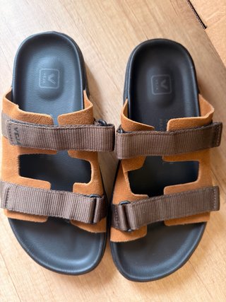 Sandalias Veja Hombre Marrón y Negro