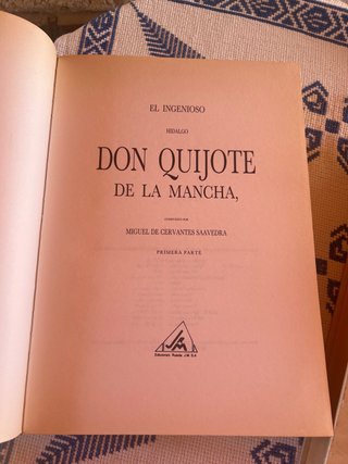 Colección Don Quijote de la Mancha – 2 Tomos G