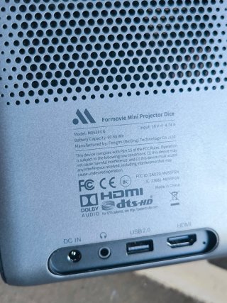 Proyector Mini Formovie Dice