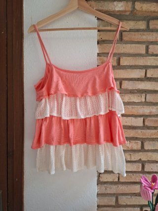 Top volantes puntilla