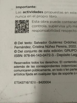 Lengua y literatura 1 ESO
