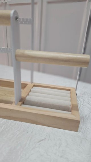 Organizador Joyas Madera y Metal