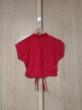 Blusa Chanel Roja Talla Única